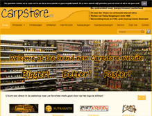 Tablet Screenshot of carpstore.nl